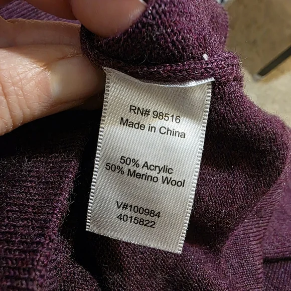 Coldwater Creek Deep Purple Tank Top - Picture 7 of 8